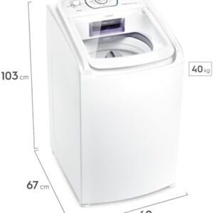 Máquina de Lavar Electrolux 11kg Branca Essential Care com Easy Clean e Filtro Fiapos (LES11) – 127V
