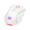 Redragon MOUSE GAMER GRIFFIN BRANCO COM LED RGB – M607W, UNICO