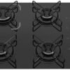 Cooktop 4 Bocas Itatiaia Essencial com Mesa de Vidro Temperado e Acendimento Automático Preto Bivolt