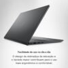 Notebook Dell Inspiron I15-I120K-A15P 15.6″ Full HD 12ª Geração Intel Core i3 8GB 512GB SSD Windows 11 Preto