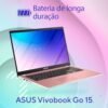 Notebook ASUS Vivobook GO 15, Intel Celeron Dual Core N4500, 4 GB, 128 GB SSD, W11 Home, 15,60″ LED, Rose Pink – E510KA-BR833WS