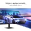 Monitor Gamer Samsung 24″ FHD,100 Hz, HDMI, VGA,Preto, S3