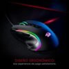 Mouse Gamer Redragon Predator RGB M612-RGB, Preto