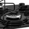 Cooktop 4 Bocas Itatiaia Essencial com Mesa de Vidro Temperado e Acendimento Automático Preto Bivolt