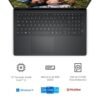 Notebook Dell Inspiron I15-I120K-A15P 15.6″ Full HD 12ª Geração Intel Core i3 8GB 512GB SSD Windows 11 Preto