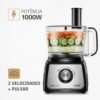 Multiprocessador Turbo Chef 9 em 1, Mondial, Preto, 1000W, 127V – MPN-01-BF
