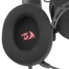 Headset Gamer Redragon Cragblade Preto Drivers 53mm Microfone Removível H541