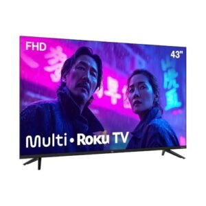 Multi Roku TV 43″ Smart DLED FHD Wi-fi 3 HDMI Alexa e Google Home