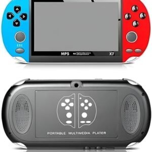 Vídeo Game Portátil X7 Retrô Console Multijogos Clássicos 8GB de Memória USB com Tela de 4.3” Polegadas e Saída de Video Interface para TV/AV