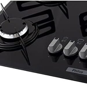 Cooktop a Gás Philco Cook Chef com 5 Bocas Preto