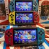Vídeo Game Portátil X7 Retrô Console Multijogos Clássicos 8GB de Memória USB com Tela de 4.3” Polegadas e Saída de Video Interface para TV/AV
