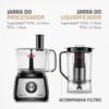 Multiprocessador Turbo Chef 9 em 1, Mondial, Preto, 1000W, 127V – MPN-01-BF