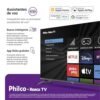 Smart TV 40” Philco Roku TV LED Dolby Audio PTV40M9GR2CGB