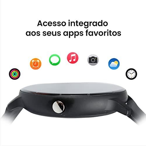 Smartwatch Relógio Inteligente My Watch I Fit Haiz Tela Full Touch 1.28″ Resistente à Água IP67 Recebimento de Notificações Faz e Recebe Chamadas Funções Esportivas Nova Versão