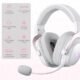 Headset Gamer Redragon Zeus Pro Branco Sem Frio, Bluetooth, Sorround 7.1, Microfone Removível – Branco e Rose Gold