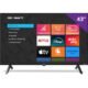 AOC, Smart TV, Roku 43” Full HD, 43S5045/78G, com HDMI, USB, Wi-Fi, Conversor Digital